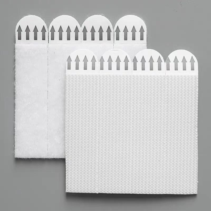 Removable Adhesive Hook Loop Tape Picture Hanging Strips No Wall Damage Fixing Wall Hanger DIY Punch-free Curtain Art Stickers