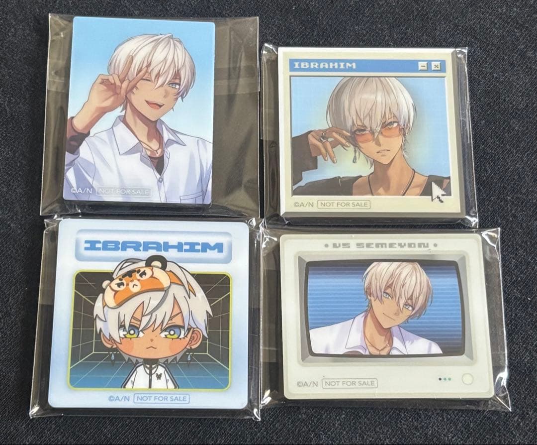 

[USED] Semeyon Ibrahim OS Bonus Acrylic Magnet Complete Set