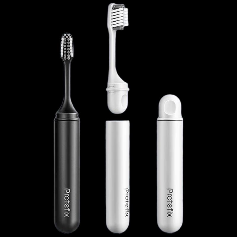 PROTEFIX Folding Orthodontic Travel Toothbrush Set