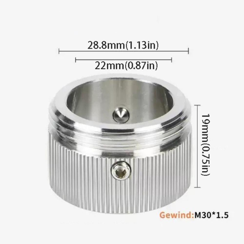 M30 X 15 Závit Hlavice termostatu radiátorového ventilu Topenářské systémy