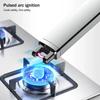 Electric Arc Ignition Windproof Pulse Flameless Plasma Ignition Candle Lighters USB Rechargeable Lighter Kitchen Outdoor BBQ