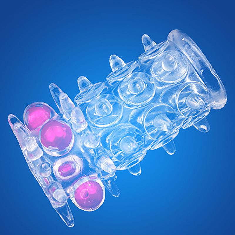 1PCS Penis Rings Cock Rings Reusable Penis Sleeve Penis Trainer Delay Ejaculation High Elasticity Time Lasting Sex Toys for Men Adult