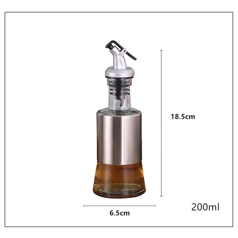 Glass Seasoning Bottle Jar Set