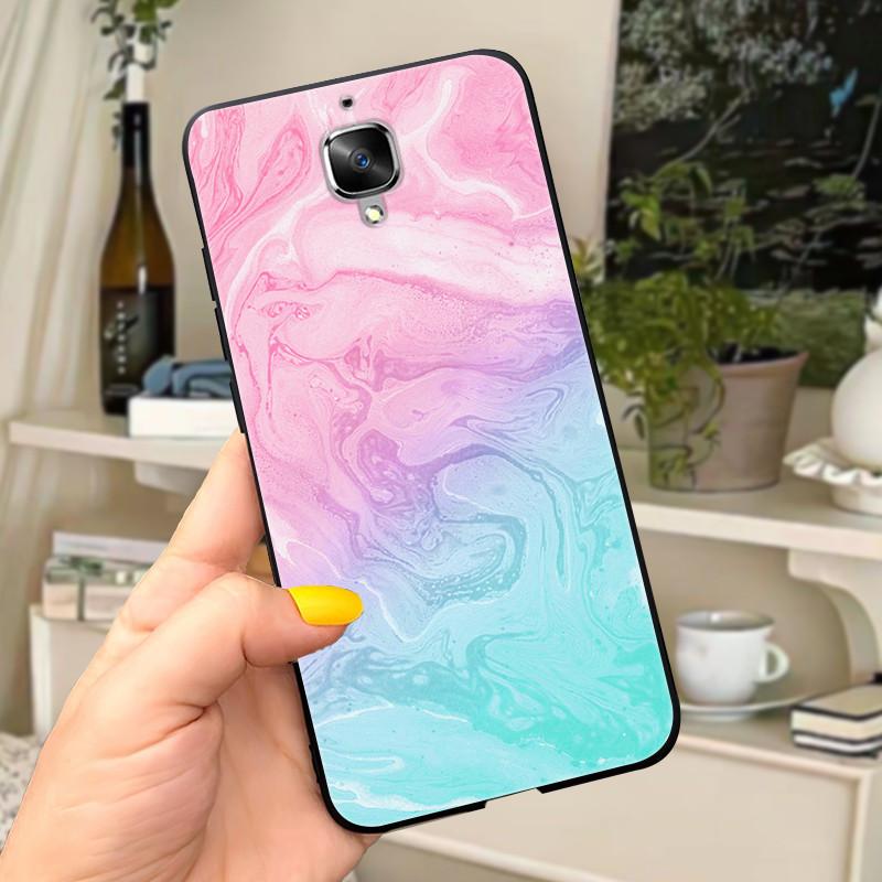 Case For OnePlus 3 3T Cover Black Soft TPU Silicone Back Cover For One plus 3T 3 T Phone Cases for OnePlus3T 1+ 3 1+3T Coques