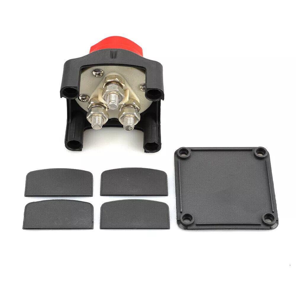 Auto Battery Disconnect Switch 12V 24V Marine 200A 300A Dual Battery Mass Switch 2 and 3 Position Cut Off Switch Car Boat