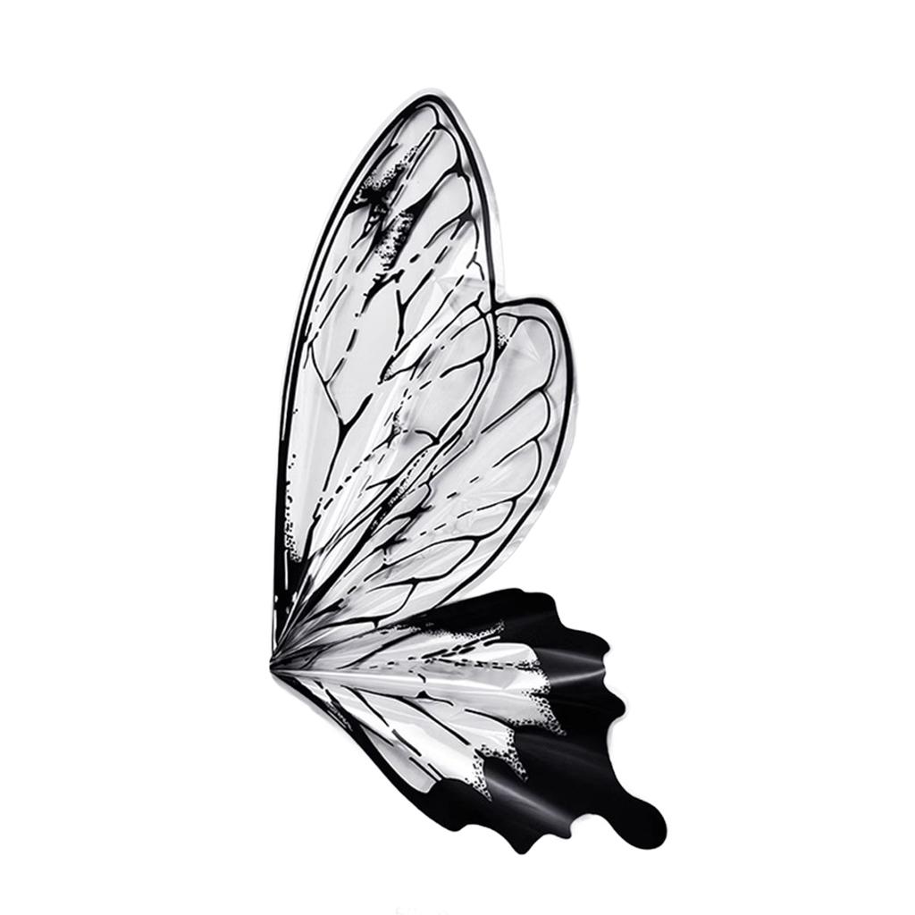 Pack Of 40 Butterfly Pattern Wrapping Paper Sheets Stylish Flowers Packaging Paper Wedding Birthday Party Supplies