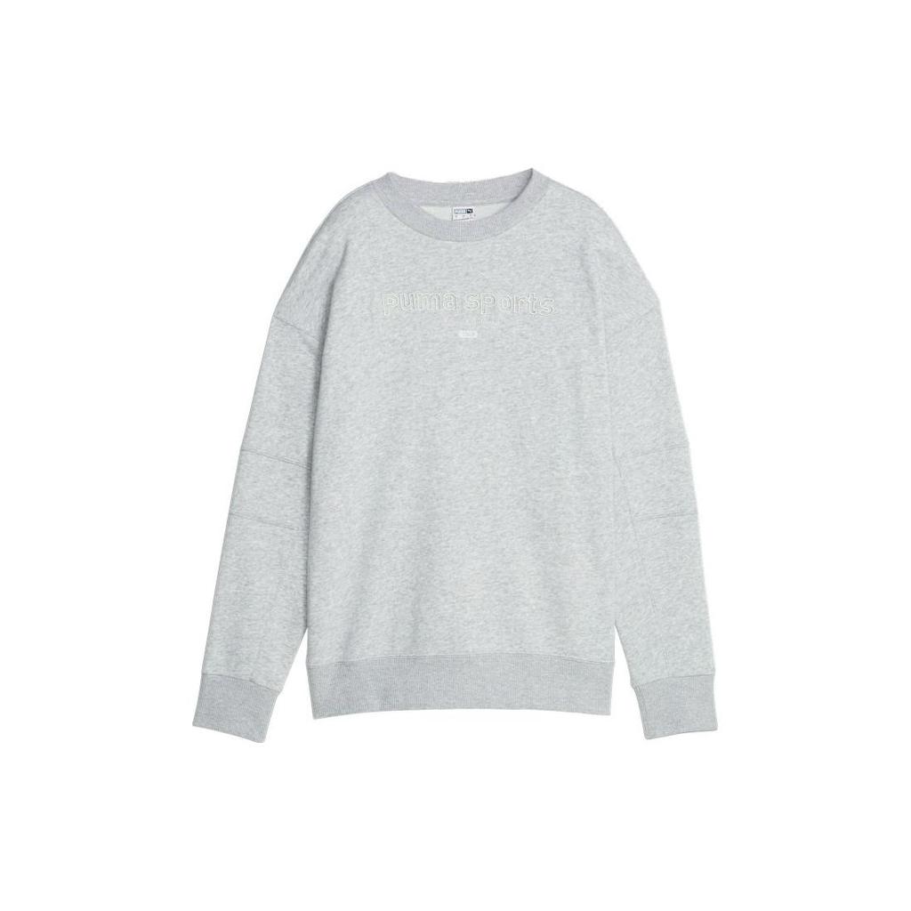 New PUMA Sweatshirts Women's Light Mixed Gray 623482-04
