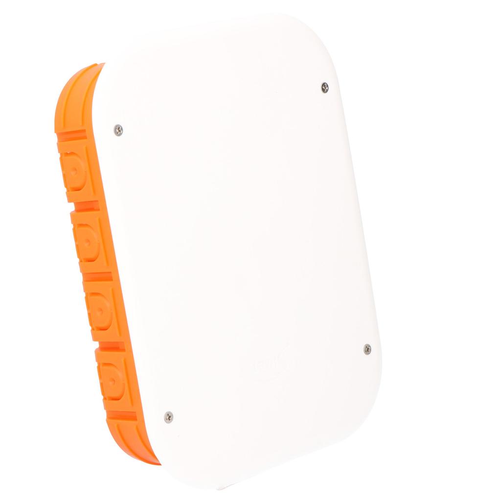 Flush-mounted box 171x229x52 , with cover, Multiwall, orange M6x60FP