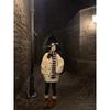 Age-reducing lamb wool versatile and good-looking top autumn and winter lamb wool fashion temperament white coat women