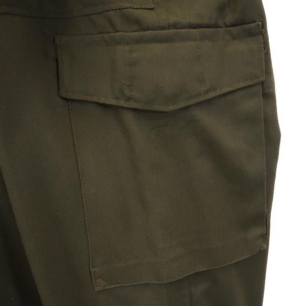 Austrian Army 80s Military Cargo Pants Khaki Button Fly Men's Used