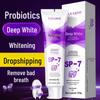 YAYASHI Deep White SP7 Whitening Toothpaste with Probiotics for Fresh Breath and Deep Whitening