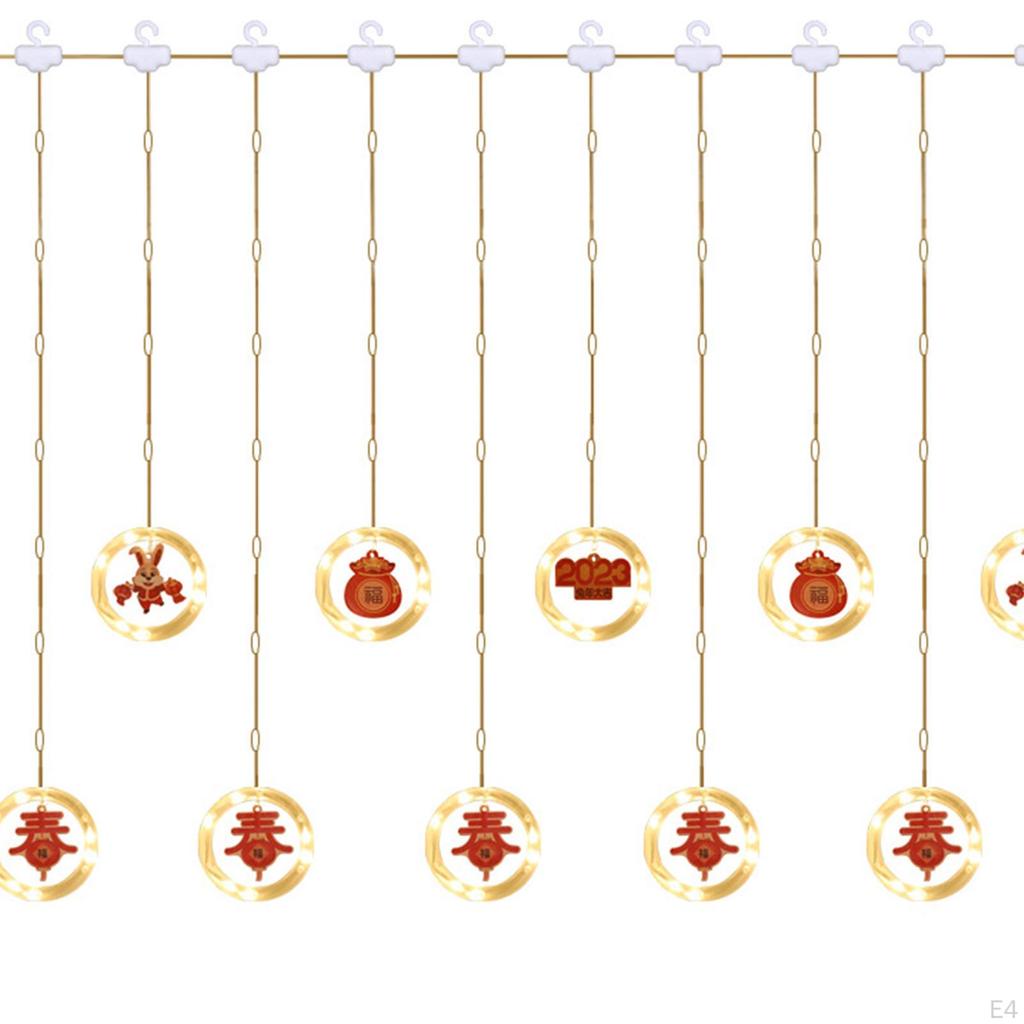 Chinese Year Icicle Light Outdoor Indoor Ornament Hanging