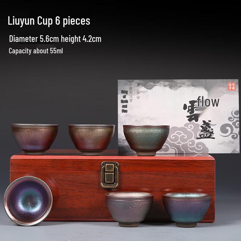 

Jianyang Kiln-Fired Jianzhan Tea Set