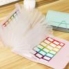 Vertical A6 Bill Storage Booklet Strap Design A6 File Folder  Receipt Collection