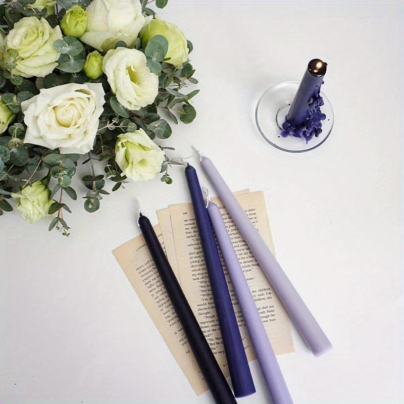 Silikon-Kerzenformen für DIY-Aromatherapie - Langes zylinderförmiges Bastelwachsform-Set mit verschiedenen Durchmessern für duftende Heimdekoration, 1 Stück