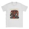 Japanese Traditional Mahage! Anime Chic and Impact Demon mask T Shirts Men's  T-Shirt Round Collar Tees Short Sleeve Clothing