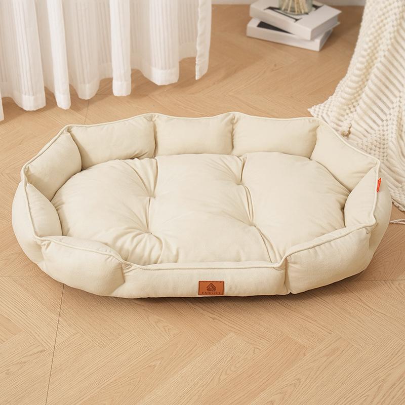 Pet Sofa Sleeping Bed Large Dog Bed House for Cats Big Space Dog Sofa Sleeping Mat Golden Hair Four Seasons Universal Pet Pads Easy To Maintain