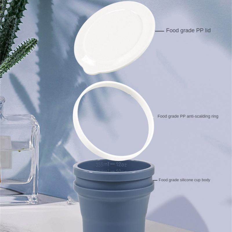 Retractable Folding Water Cups Telescopic Collapsible Travel Foldable Cups Outdoor Activity Sport Cup Camping Drinkware Travel Mugs