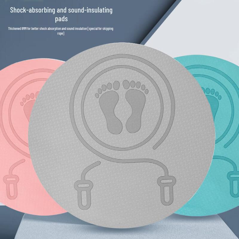Tapis rond insonorisé Norman pour corde à sauter