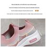 Women's Breathable Mesh Fly-Knit Casual Shoes with Thick, Soft Soles for Comfortable Height Increase