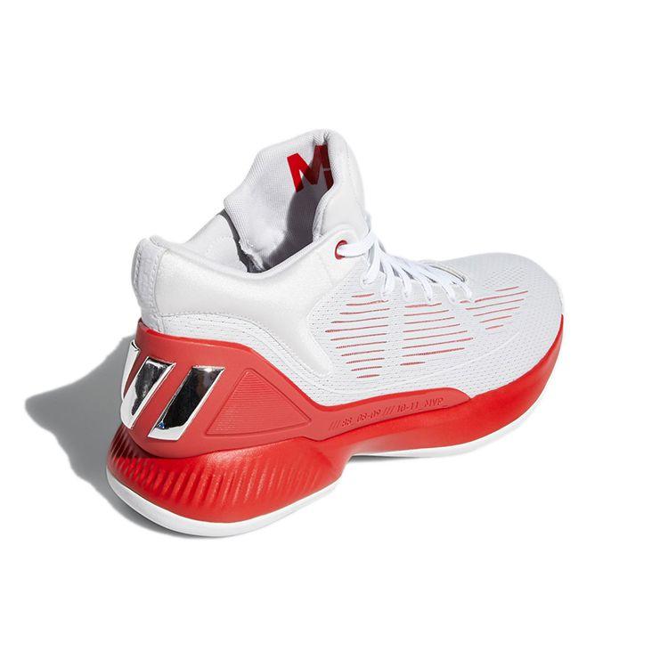 Adidas D Rose 10 Dash Grey Scarlet Men Sneakers Cloud-White EH2100