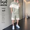 Men's Summer Casual T-shirt & Shorts Set