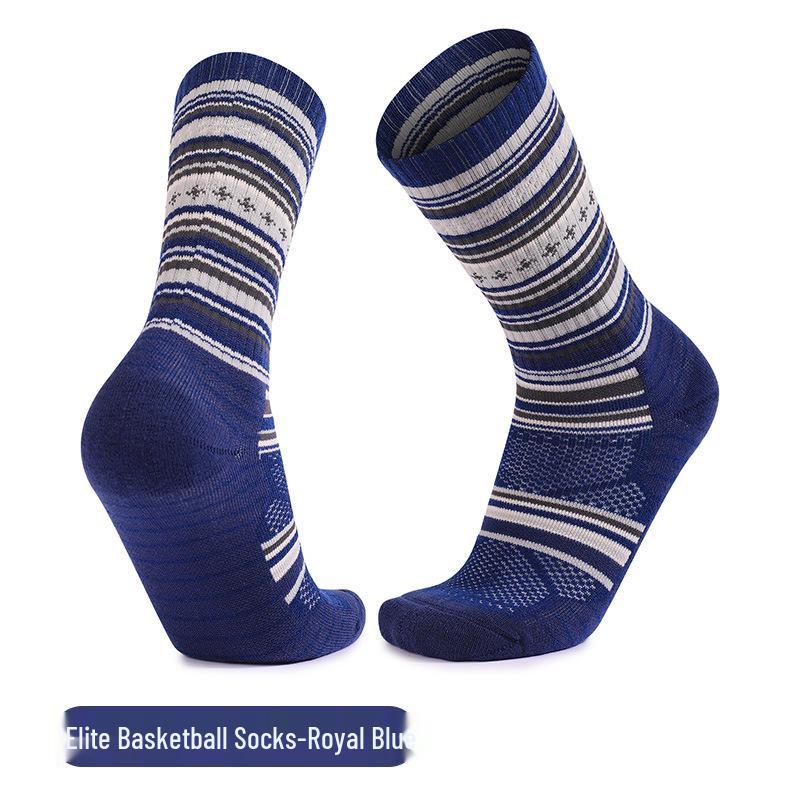 

Зимние носки из мериносовой шерсти для лыжного спорта - Теплые носки до середины икры с махровой подкладкой для взрослых Adult One Size 39-44