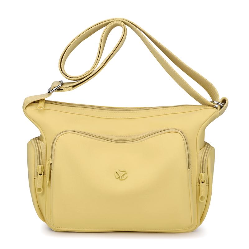 Commuter Shoulder Bag Women's Large Capacity Multi-layer Solid Color Crossbody Bag Middle-aged Mother Bag