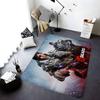Tappetino da Bagno Videogioco G-Gears Of W-War Decorazione Stanza Bambini Camera da Letto Balcone Tappetino Antiscivolo Soggiorno Area Comodino Tappeti