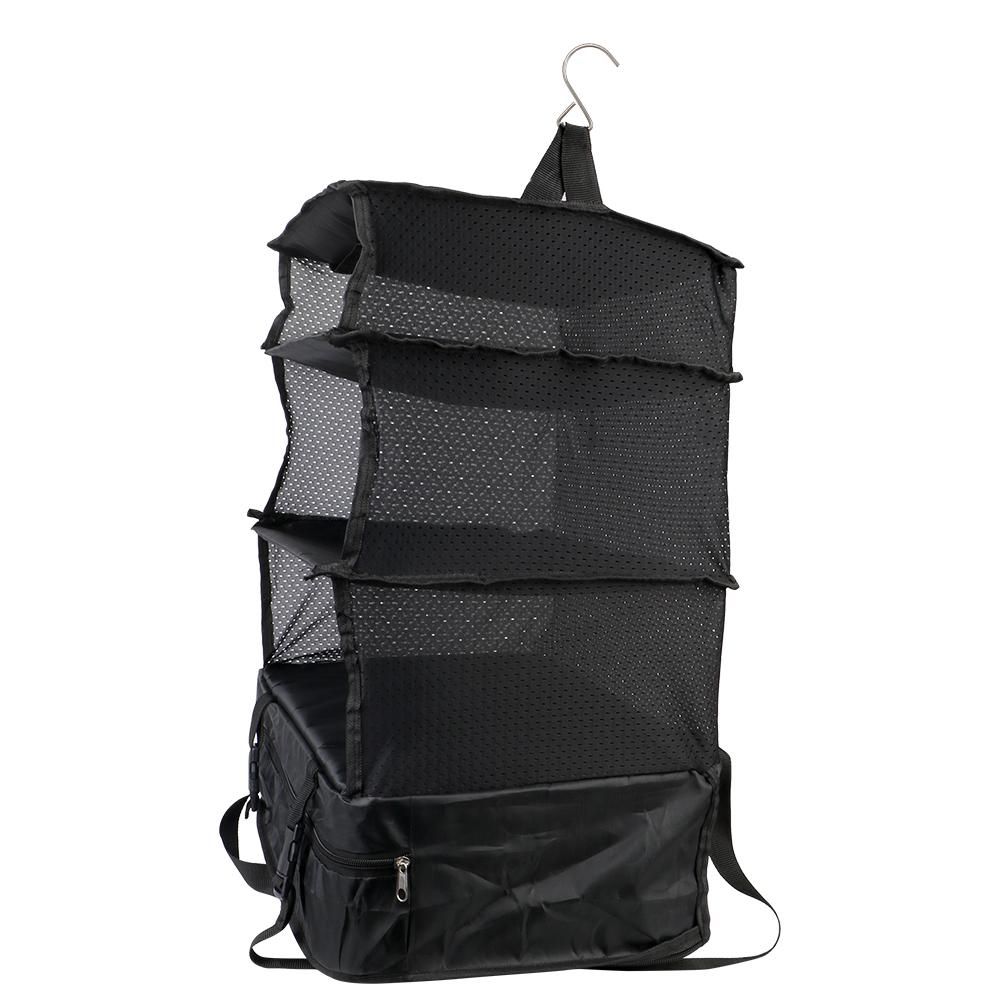 Cârlig Organizator suspendat Geanta de depozitare de călătorie Suport de depozitare pentru haine Rafturi portabile pentru valiza de călătorie Suport dulap Depozitare acasă