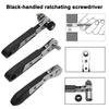 Mini Bit Ratchet Wrench Bit Nozzle Handle Screwdriver Hexagon Torx Bit Nozzle Socket Wrench Screwdriver Tools Auto Repair Tools
