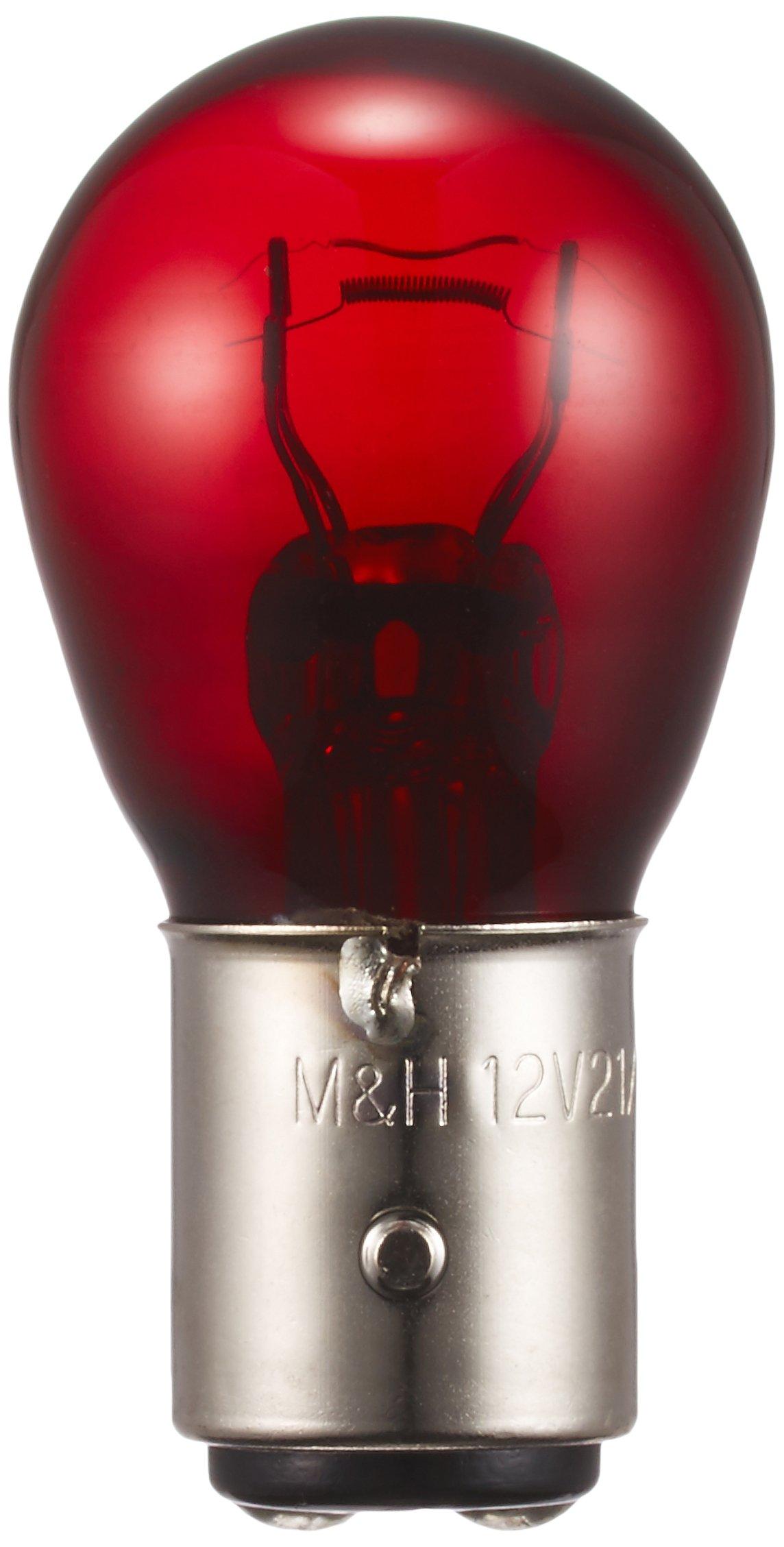

M&H Matsushima Bulb 12V21/5W Red S25BAY15D 1pcs 1P3407RE Light Bulb