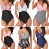 Women Tummy Control Bodysuit Swimwear Costume One Piece Monokini Swimsuit Beach
