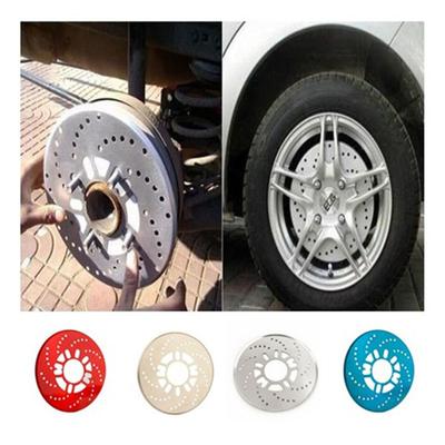2PCS Aluminum Alloy Automotive Wheel Disc Brake Cover for Car Modification Brakes Sheet Auto Wheels Plate Rear Drum Brakes