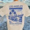 Los Angeles California Beach Shirt, West Coast Graphic Tee, Coastal Vacation T-Shirt, Palm Tree Summer Shirt, Retro California Tee