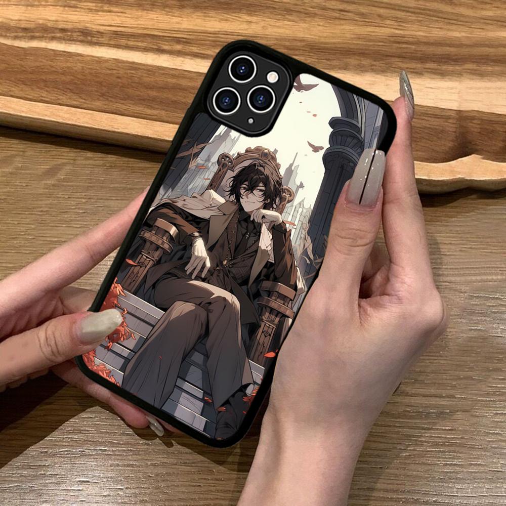 

O-Osamu Anime D-Dazai Phone Case Silicone PC+TPU For For IPhone 11 12 13 14 15 16 Plus Pro Max Cover iPhone 13 Pro
