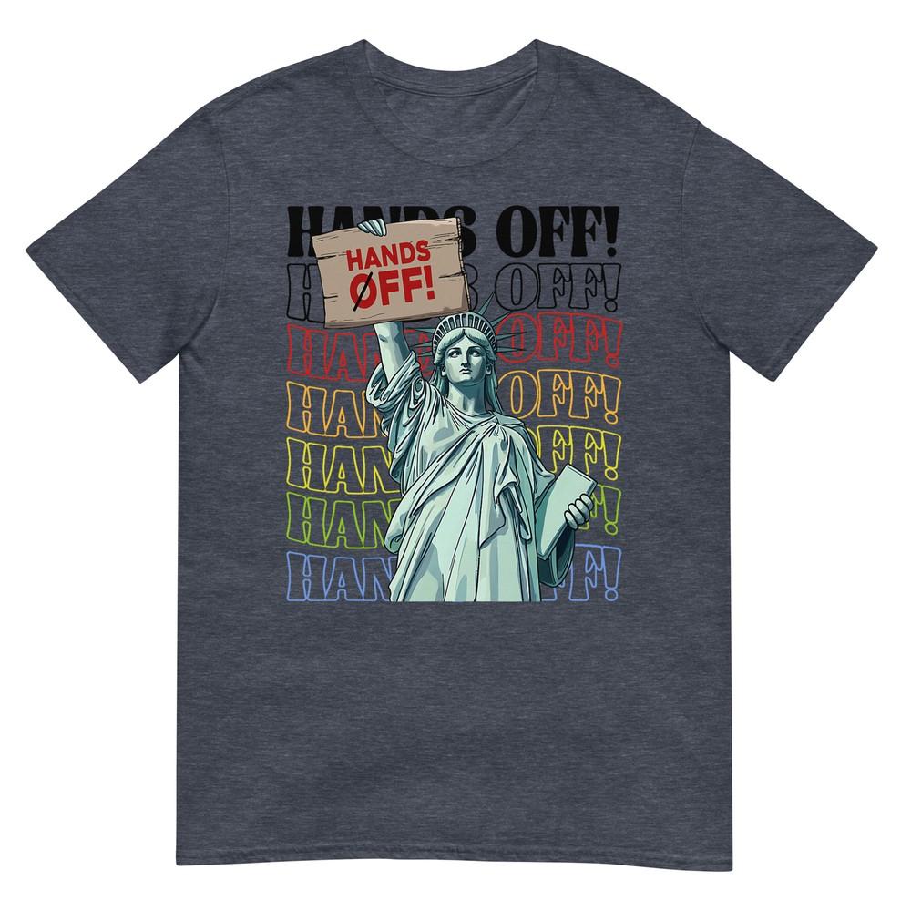 Resist Hands Off Vintage We The People American Flag Protest TShirt