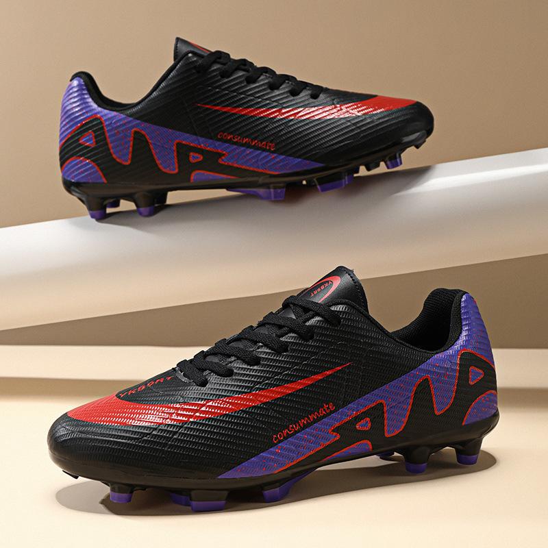 20252025 new low-top football shoes youth students grass men's and women's spike training sports shoes