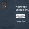 Sheepskin Leather Case For iPhone 16 15 14 13 12 Samsung S25 S24 Plus A34 S23 Redmi Note 14T 12 4G Mi 12T Pro Soft Edges Pure Color Phone Cover