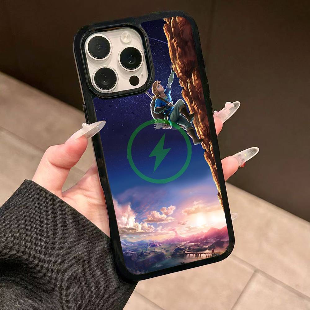 Hot Game The Legend Of Zeldas Phone Cover For IPhone 17 16 15 14 13 12 11 Pro Max Mini For Magsafe Magnetic Wireless Charge