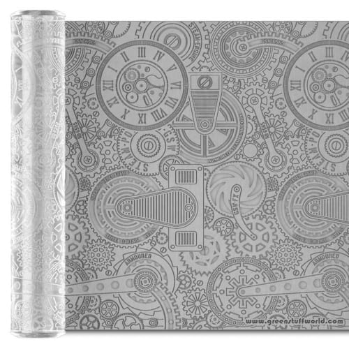 Green Stuff World Steampunk Rolling Pin, 145mm Long, 25mm Diameter, Hobby Tool, GSW-2190