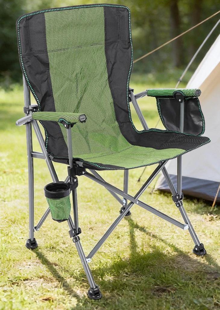Portable Outdoor Folding Sea Dog Camping Chair with Armrests