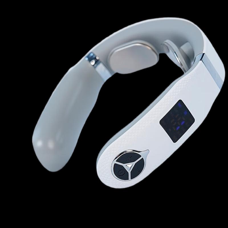 Smart Portable Neck Massager with Heat & Pulse