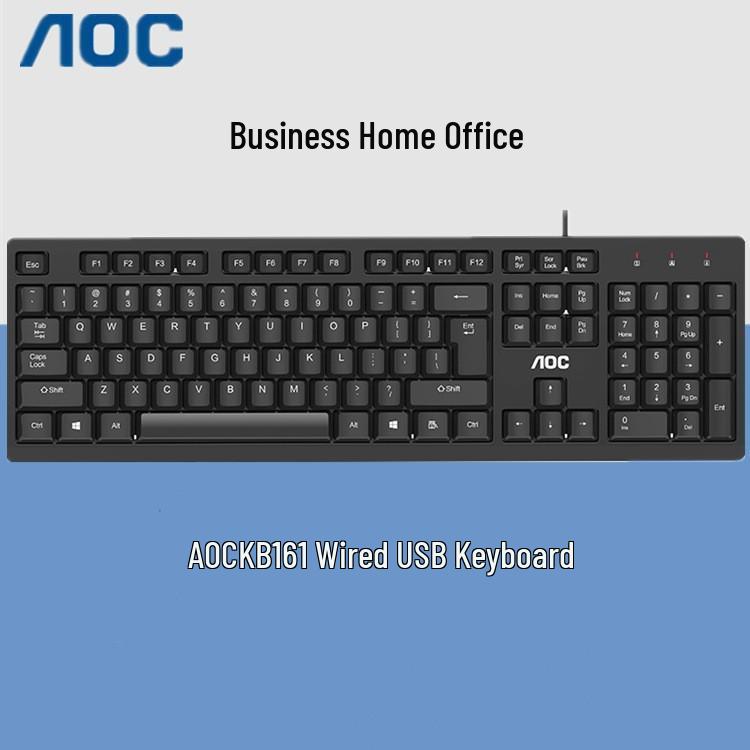 SPK6234 USB Wired Keyboard for Home and Office