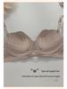 Petal Red Seamless Strapless Push-Up Bra - Anti-Sag, Breathable, Thin, Enhances Small Chest  