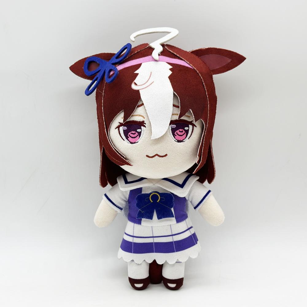 בובה רכה חדשה בגודל 27 ס"מ של Uma Musume Pretty Derby, צעצוע חמוד מתוך אנימה, מתנה ליום הולדת או חג המולד