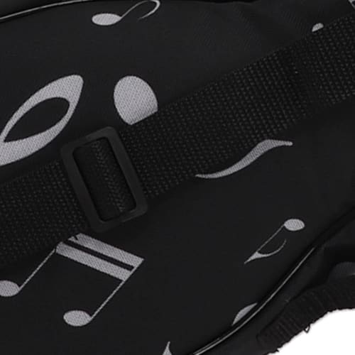 21-inch Ukulele Case, Outdoor Travel Ukulele Case with Front Zippered Pocket and Metal Zipper