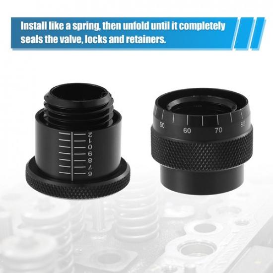 1 Pcs Universal Valve Spring Height Micrometer Measurer Seated Tool Metal Black