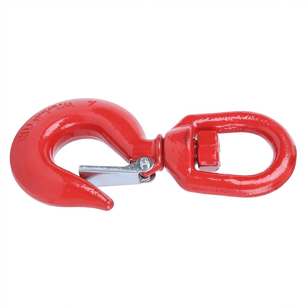 Crane Hook Swivel Eye Alloy Steel Gravity Rigging Lifting Industry Ship Building Round Hook 5T