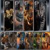 Majestätische Leopard Handyhülle für Samsung A55 A35 A25 A15 A07 A05S A16 A17 A26 A36 A37 A56 A57 Galaxy Note 20 10 A50S A71 A51 A31